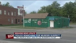 Tulsa Police searching for double-murder suspect