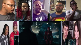 Justice League - Comic-Con Trailer Girls Reaction Mashup