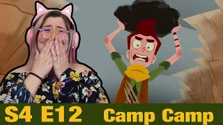 CRYING AND SAD?!  - Camp Camp: Season 4 Episode 12 REACTION - Zamber Reacts