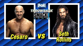 Cesaro vs Seth Rollins (Full Match Part 1/2)