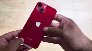 iPhone 13 mini unboxing