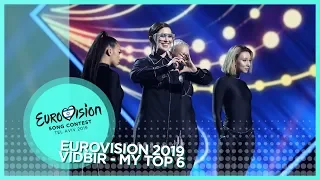 Eurovision 2019. Ukrainian Vidbir - My Top 6 (FINAL) // Евровидение 2019. Украинский отбор