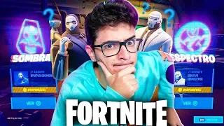 SOMBRA OU ESPECTRO? QUAL TIME ESCOLHI NO FORTNITE!