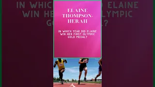 famous Jamaican Olympians Quiz-Elaine Thompson-Hera
