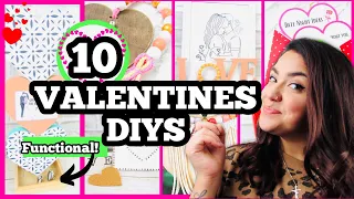 10 VALENTINES DAY DOLLAR TREE DIYS | IMPRESSIVE VALENTINES DAY CRAFTS 2022|HIGH END BUDGET DIY DECOR