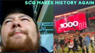 BUDDY KICKS 1000 GOALS- SYDNEY SWANS VS GEELONG CATS-AFL ROUND 2 VLOG