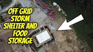 OFF GRID BUNKER AND FOOD STORAGE ~ CONCRETE