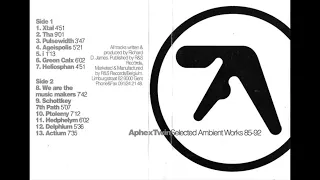 Aphex Twin - Selected Ambient Works 85-92 (Dolby-C Decoded)