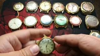 Часы СССР в позолоте. Приобретение на 3200 грн.