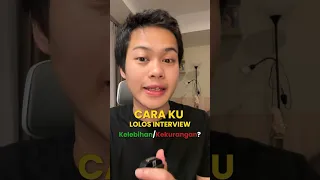 cara menjawab interview ketika ditanya kelebihan dan kekurangan