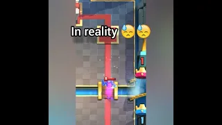 clash royale animation Vs Reality 😁😁#clashroyale #shorts #shortsfeed #viral #oyassuu