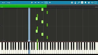 Skyrim - Red Shield Alliance / Synthesia Piano Tutorial