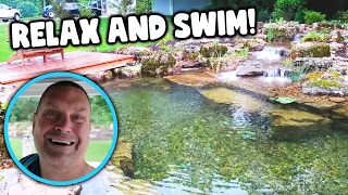 Grab Your Swimsuit and JUMP Into This RECREATION POND!