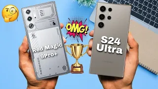 Samsung Galaxy S24ultra VS ZTE Nubia Red Magic 9Pro+ *Big Magic* What difference?  OMG😱