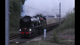 34046 and the Pullman race towards Blackpool; The Fellsman and Blue Pullman 27/04 & 01/05/2024