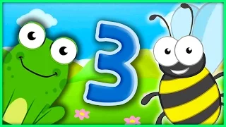 The Number 3 | Number Songs By BubblePopBox | Learn The Number Three