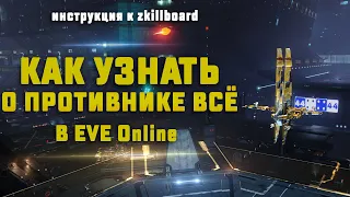 EVE Online. Гайд для новичков. КАК УЗНАТЬ О СОПЕРНИКЕ ВСЁ и подготовиться к бою.