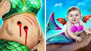 Sereia Pobre Grávida em uma Família de Vampiros Ricos! Como se Tornar um Vampiro