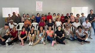 Aula de Ginástica Funcional - grupo da terceira idade- Sabinópolis/MG