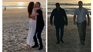 BERNARDO SOUSA E BRUNA GOMES DOMINGO❤️COMEMORAM DIA 4 NA PRAIA 🏖️ FRANCISCO MONTEIRO🏎️BERNARDO FELIZ