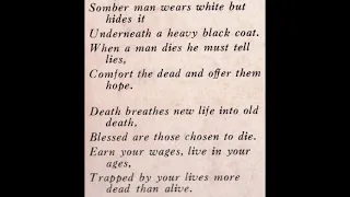 Christopher "What'cha Gonna Do?" 1969 *Death Song*