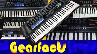 Casio CT series Keyboards through the 80's and 90's