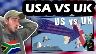 South African Reacts: Could US military conquer UK if it wanted to?