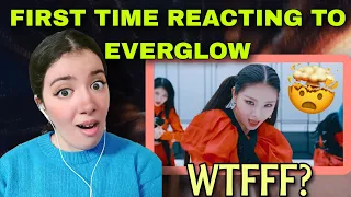 FIRST TIME REACTING TO EVERGLOW (에버글로우) - FIRST MV