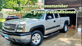 Chevy Silverado crossmember replacement