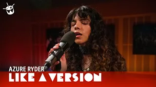 Azure Ryder covers Dua Lipa 'Don't Start Now' for Like A Version