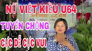 CHỊ GÁI VIỆT KIỀU MỸ U64 TUYỂN CHỒNG ĐƠN GIẢN VÀ CỰC KỲ DUYÊN #008