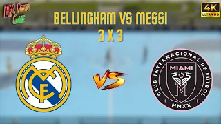 🥅🧑⚽🚶‍♂️MESSI vs BELLINGHAM 🧑 REAL MADRID vs INTER MIAMI ⚽ FIFA Volta Street Football 🥅