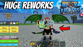 Major Reworks Leaked.. Finally NEW Features!!! (Blox Fruits)