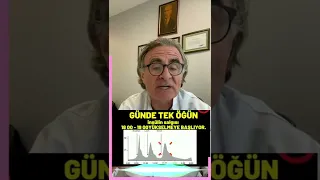 Günde tek öğün, aralıklı oruç, , Prof.Dr.Serdar Akgün,Tıp Videoları