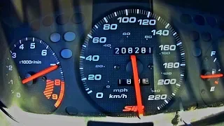 Honda Civic Turbo Acceleration 0-200 Top Speed Test