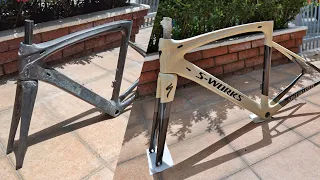 How to Paint Raw Carbon Fiber Bike Frame to Your Dream Custom Look