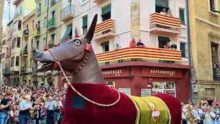 El Convit del 700 La MULASSA de Valls 38a Mostra Folklore Viu (Tarragona Festes de Santa Tecla 2022)