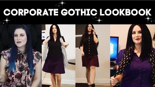 Work Wear Gothic Clothing: Office Professional Gothic Inspiration Lookbook  | PHYRRA