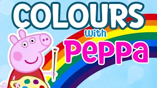 🧸📒Learn About Colours With Peppa Pig and George | Teaching Colours | READ ALOUD Stories for Kids