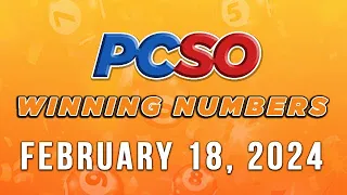 P137M Jackpot Ultra Lotto 6/58, 2D, 3D, and Super Lotto 6/49 | February 18, 2024
