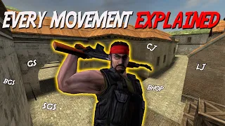 Every Movement Mechanic Explained In Cs 1.6