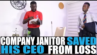 Company janitor save his ceo from loss Brightmarn studio