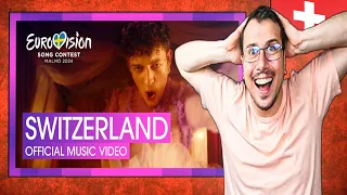 Italian Reacts To Nemo - The Code | Switzerland 🇨🇭 Eurovision 2024