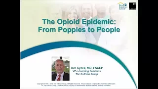 The Opioid Epidemic: From Poppies to People