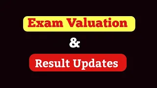 UG Exam Result & Valuation Updates