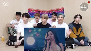 BTS REACTION TO blackpink christmas special - edited
