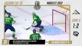 2022 KHL Gagarin Cup Playoffs in 60 seconds - 27 March