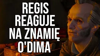 Regis reaguje na znamię Pana Lusterko [Rzadki dialog] | Wiedźmin 3: Dziki Gon