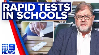 Rapid antigen tests could be key to COVID-safe schools, expert says | Coronavirus | 9 News Australia