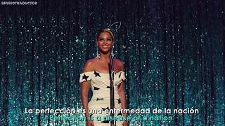 Beyoncé - Pretty Hurts // Lyrics + Español // Video Official